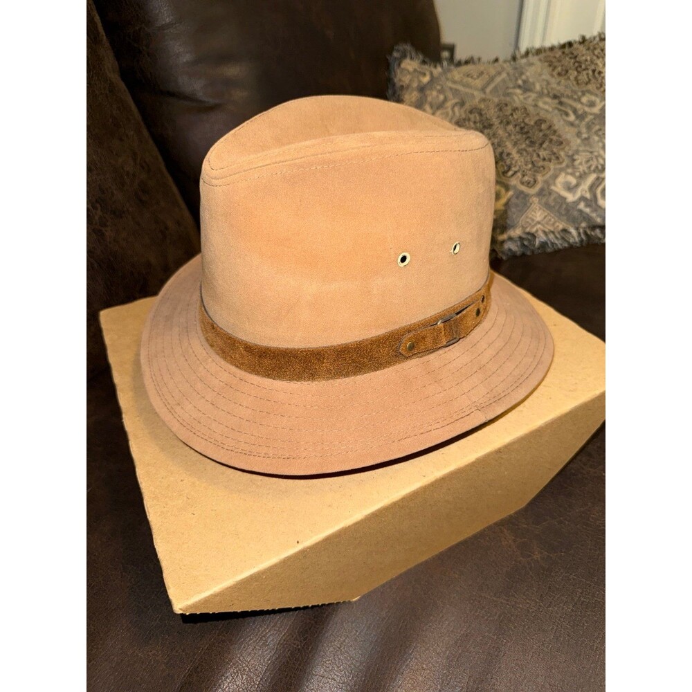 Amalgamated Clothing & Textile Workers Union Men's Fedora Panama Hat Size Large